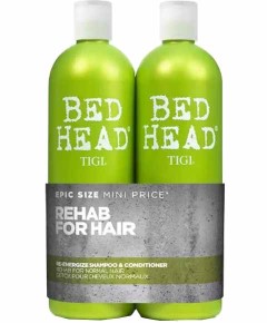 Bed Head Urban Anti Dotes Re Energize Teen Duo Shampoo And Conditioner