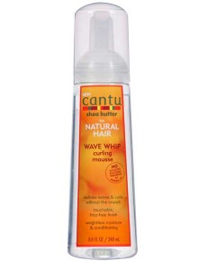 Cantu Shea Butter Natural Hair Wave Whip Curling Mousse