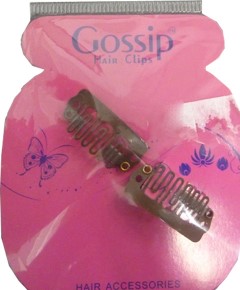 Gossip Brown Weaving Clips 2Pcs